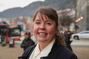 Portrettbilde av Hilde Ruus. Foto: Susanne Grenasberg.