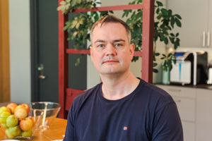Portrettbilde av Johannes Aursland. 
